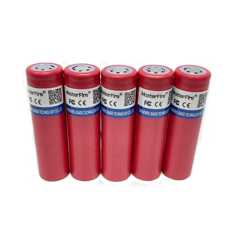 

MasterFire 10pcs/lot Genuine Sanyo 18650 3.7V 2600mAh UR18650ZY Rechargeable Lithium Battery Flashlights Torches Batteries Cell