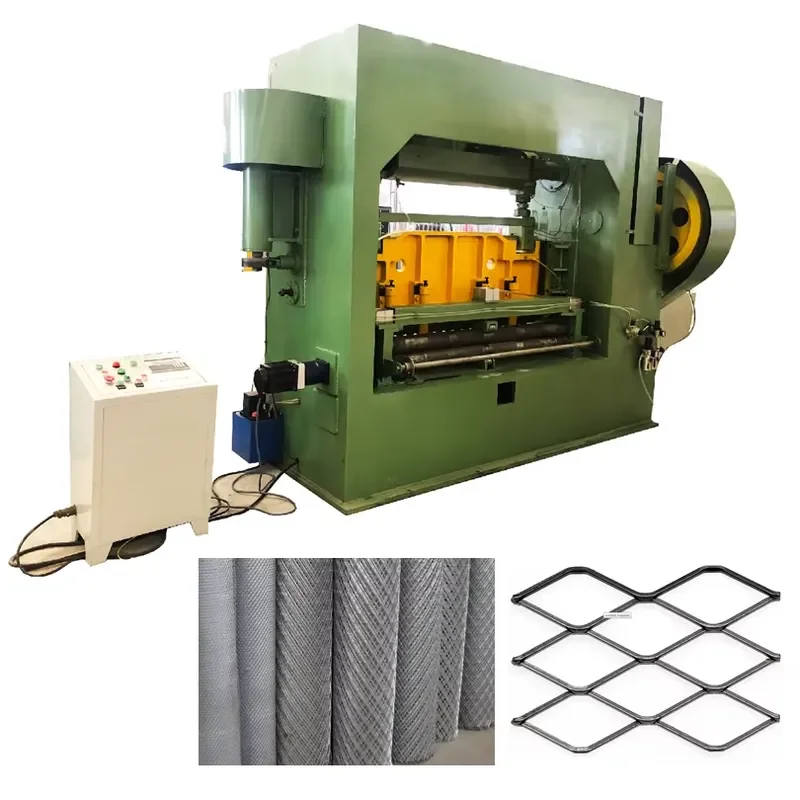 Automatic Expanded Mesh Machine for Steel Stainless Steel Aluminum Sheet Production