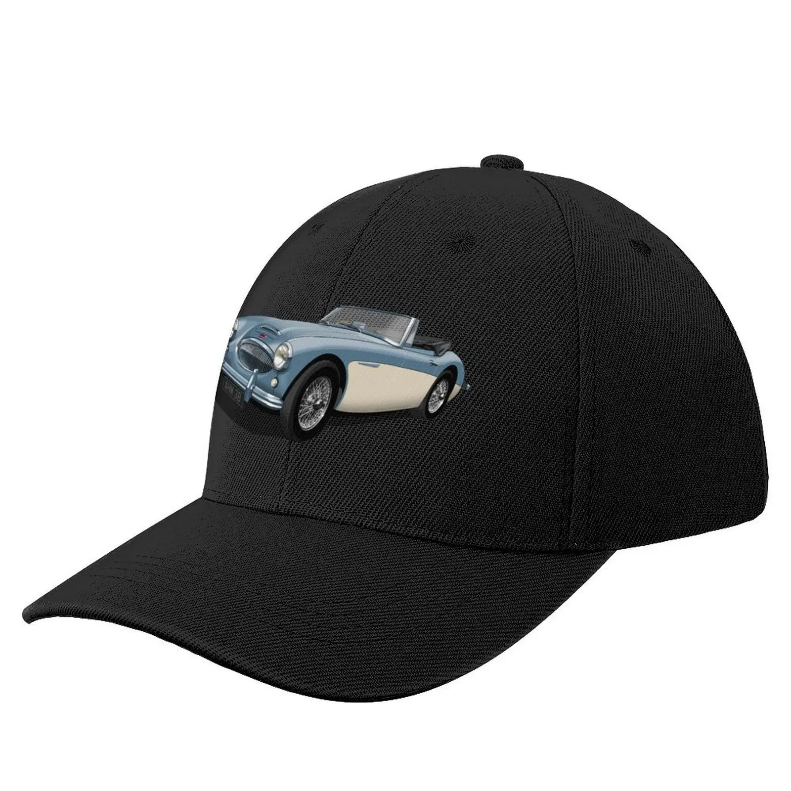 Austin Healey 3000 Mk3 in Healey Blue and White Baseball Cap Fashion Beach Hat Man Luxury Hats For Women Men's