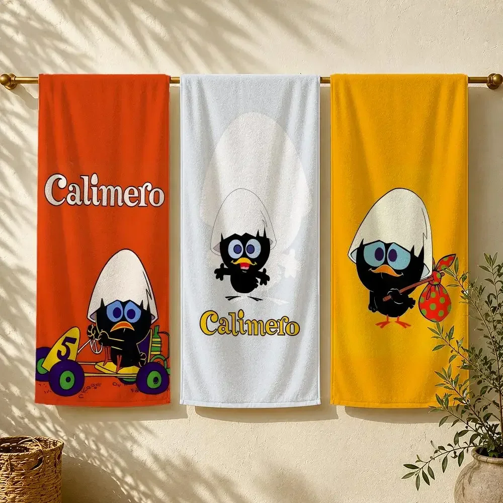 Cartoon C-Calimero Studio Pagot Towel Towel beach towel, quick drying absorbent bath towel for Swim,Gym,Camping,Outdoor hot