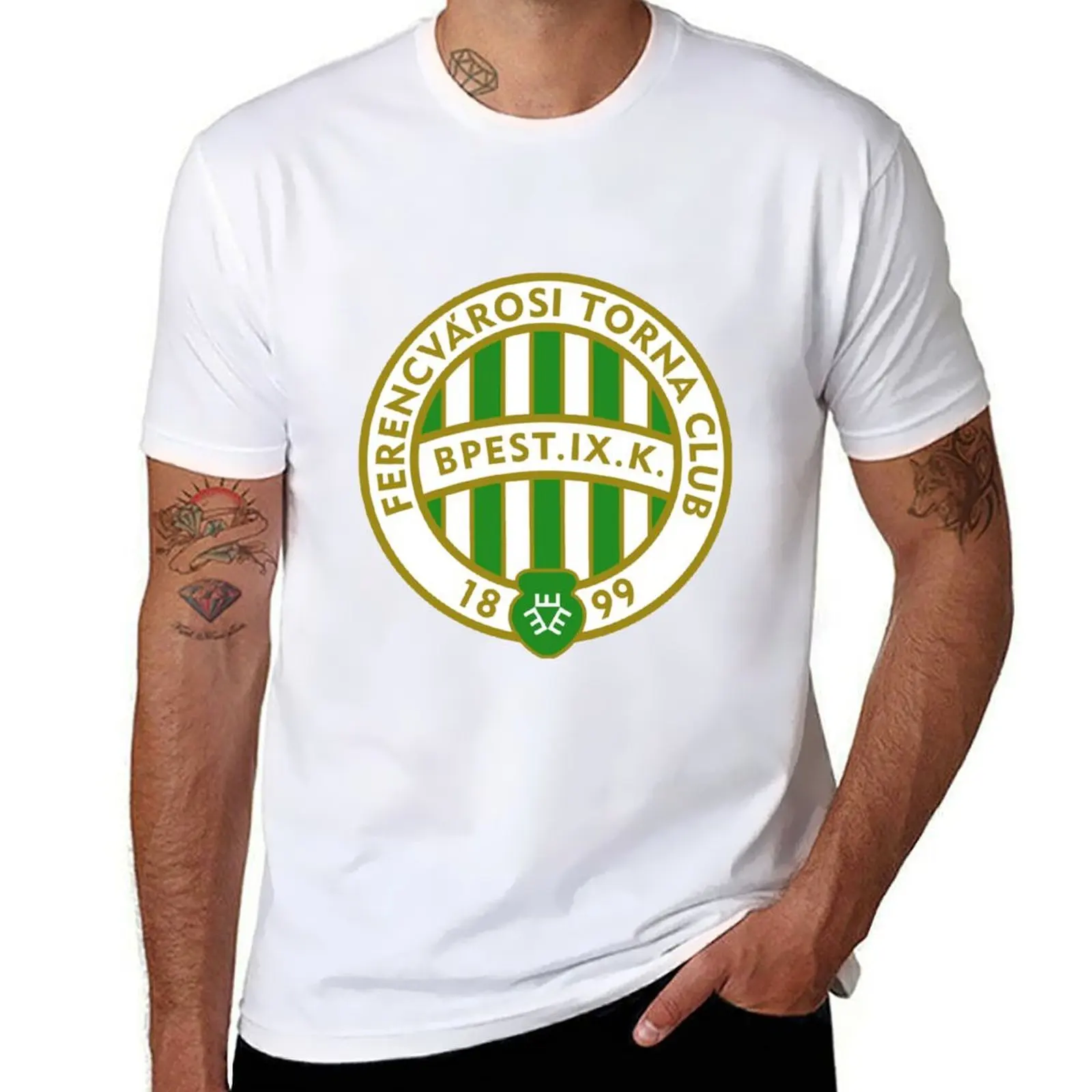

FERENCVAROSI TORNA CLUB T-Shirt t shirts for man pack white t shirts with prints T-Shirt