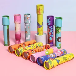 6/12Pc Cartoon Rotating Kaleidoscope Classic Educational Toys for Kids Birthday Party Favors Pinata Fillers Kindergarten Rewards