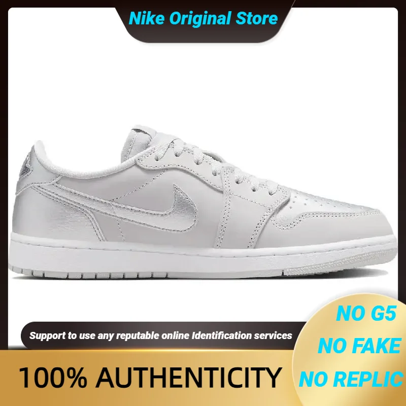 

Кроссовки Nike Jordan 1 Low OG Metallic Silver CZ0790-002