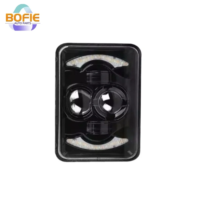 Motorcycle Equipments 45W LED Head Light LED Headlight Halo ProjectorHi-Lo Sealed Beam For YAMAHA TW200 DT 125 RE