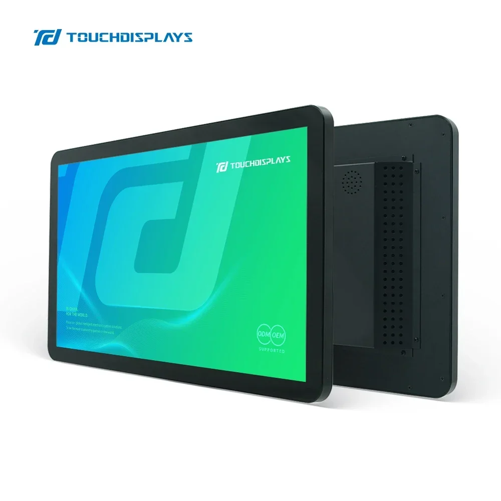 21.5 inch touch all in one LCD capacitive wall-mounted industrial touch all-in-one computer