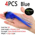 4pcs Blue