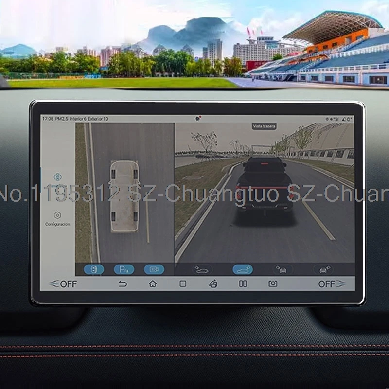 

Tempered glass screen Film For BYD SHARK 2024 2025 12.8 inch or 15.6inch Car GPS Navigation touchscreen anti-scratch accessories