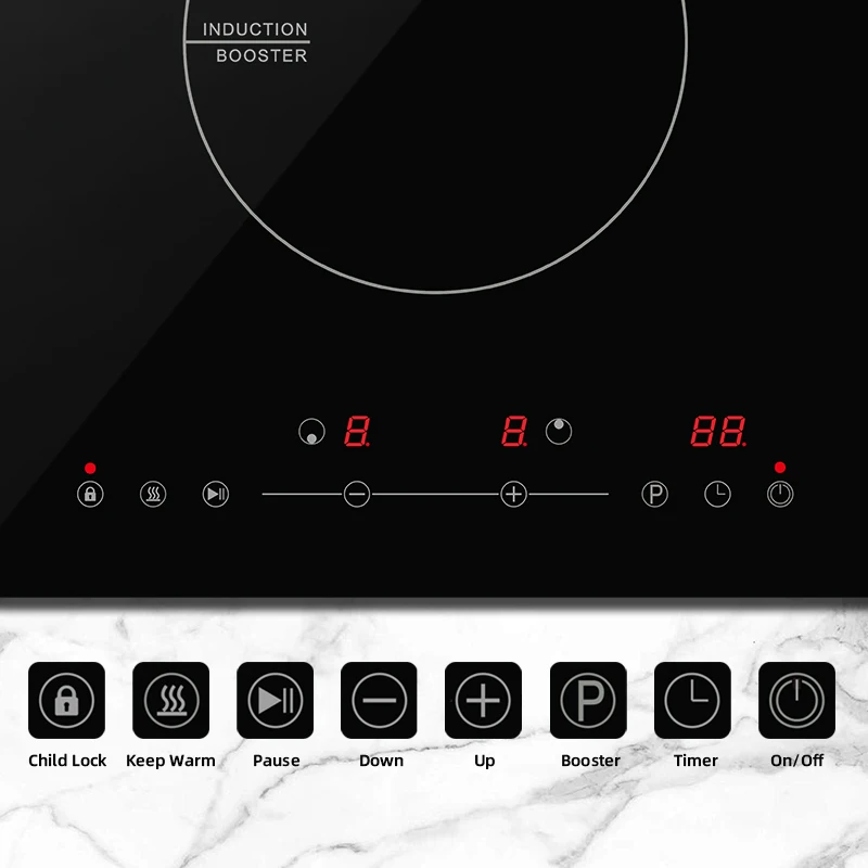 Kitchen Appliance Double Induction Cooker Ceramic Hob Induction Cooktop