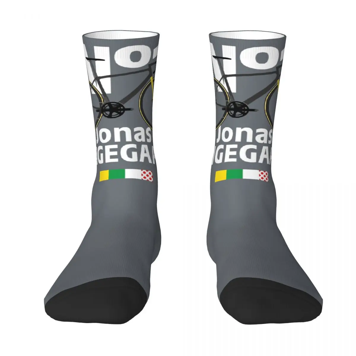 Trendy Unisex Socks Jonas Vingegaard Accessories Comfortable Cyclist Bicycle Cycling Fan Love Non-slip Stockings