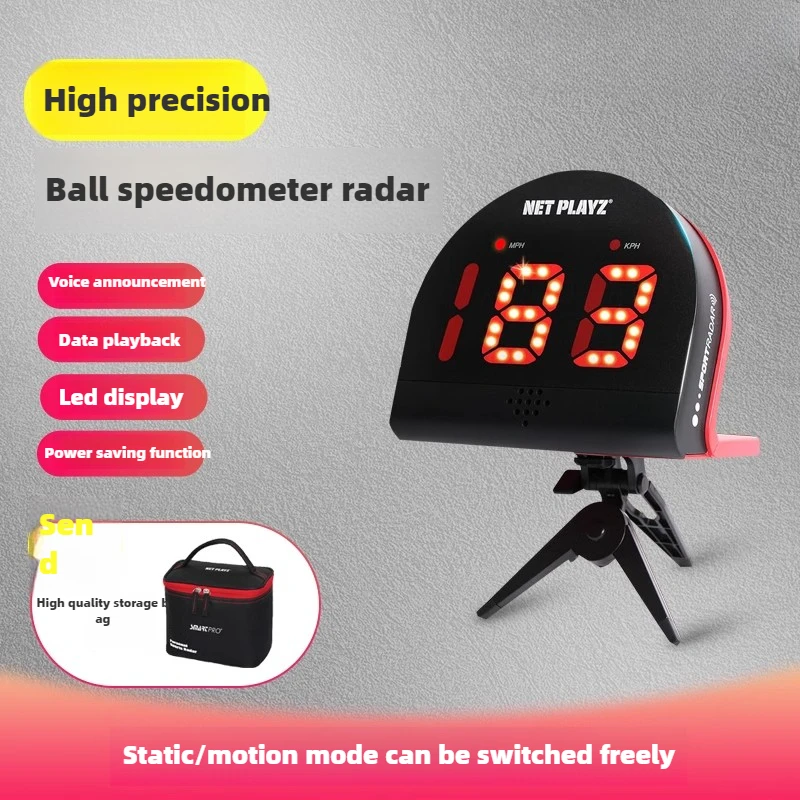 Football, Baseball, Speedometer, Tennis, Golf Ball Sports Speedometer, Speed, Voice-specific Speed Radar