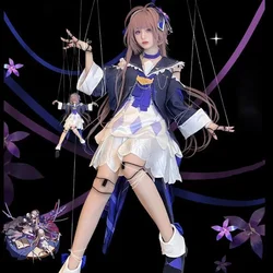 Game Honkai Star Rail Cosplay Herta Outfit Plus Size Lolita Dress Uniform Halloween Party Costume Women