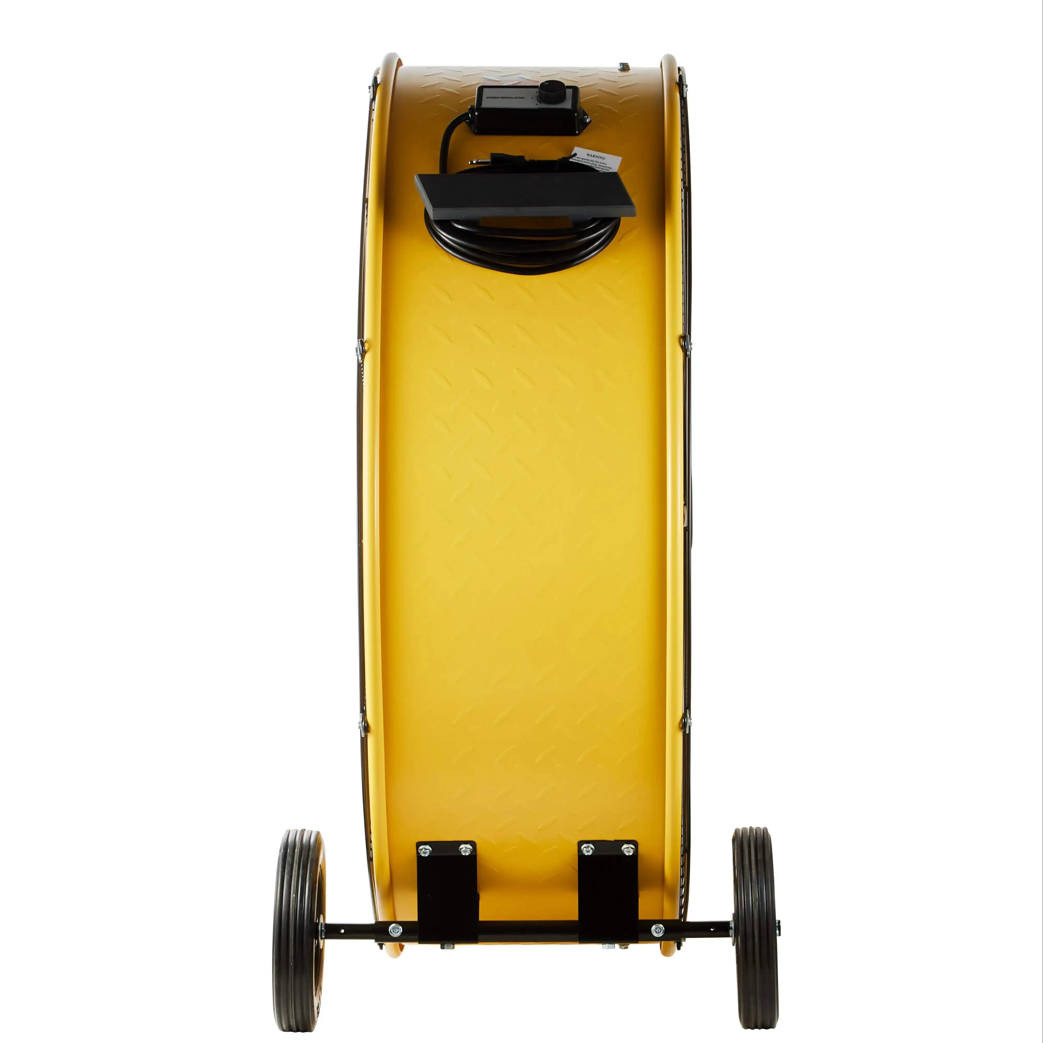 مروحة أسطوانة صناعية شديدة التحمل مقاس 36 بوصة من HiCFM، محول هواء أرضي عالي السرعة 20000 CFM مع سرعتين