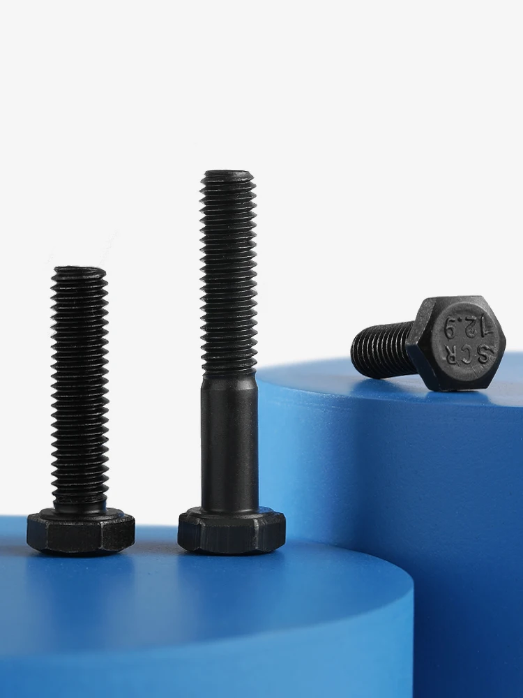 Full Tooth/Half Tooth Grade 12.9 High-Strength External Hexagonal Screw Extension Screw Bolt /Thread Diameter 6mm 8mm 10mm