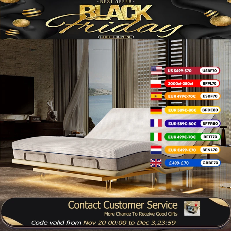 

Электрическая современная двуспальная кровать для взрослых, роскошная подъемная компактная умная кровать, многофункциональная кровать в стиле лофт с подсветкой, мебель для спальни на 2 человека