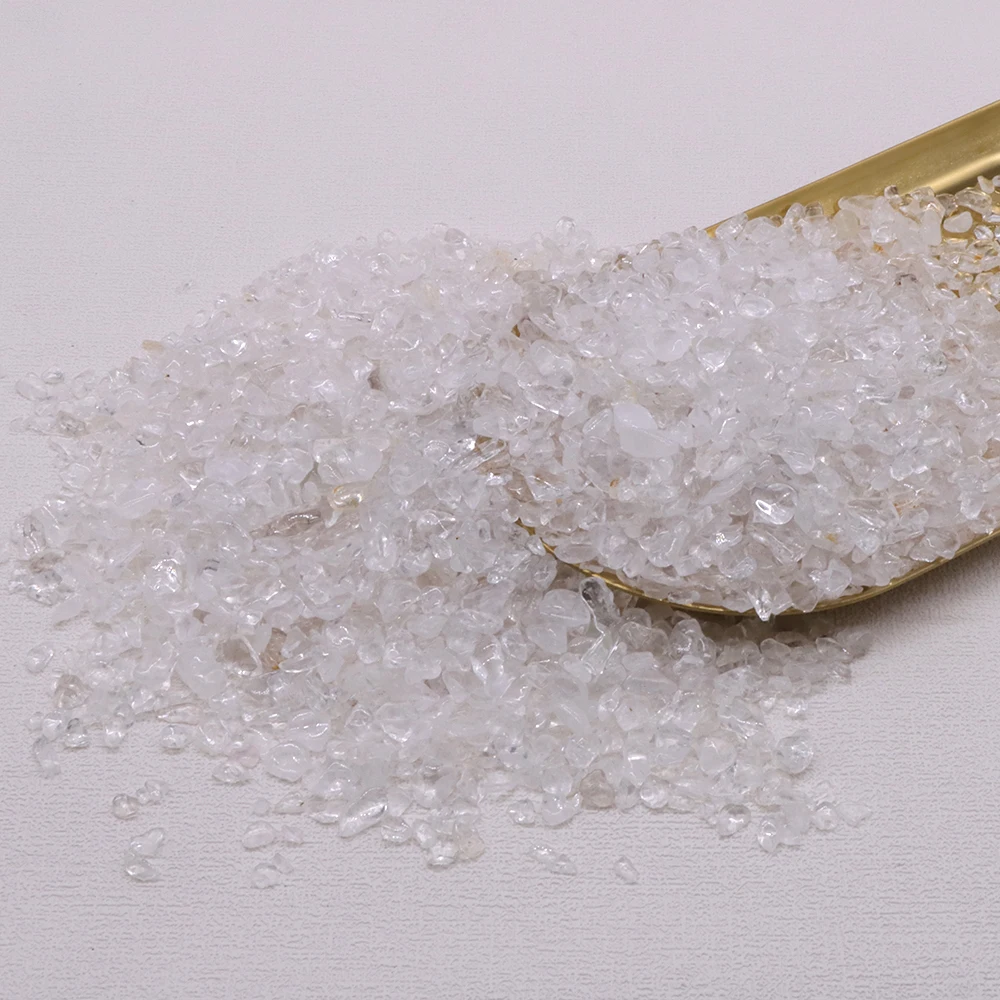 5-10mm Natural Crystals Stones Clear Quartz Mini Points Gravel Rock Raw Mineral Home Tank Aquarium Decoration Jewelry Making