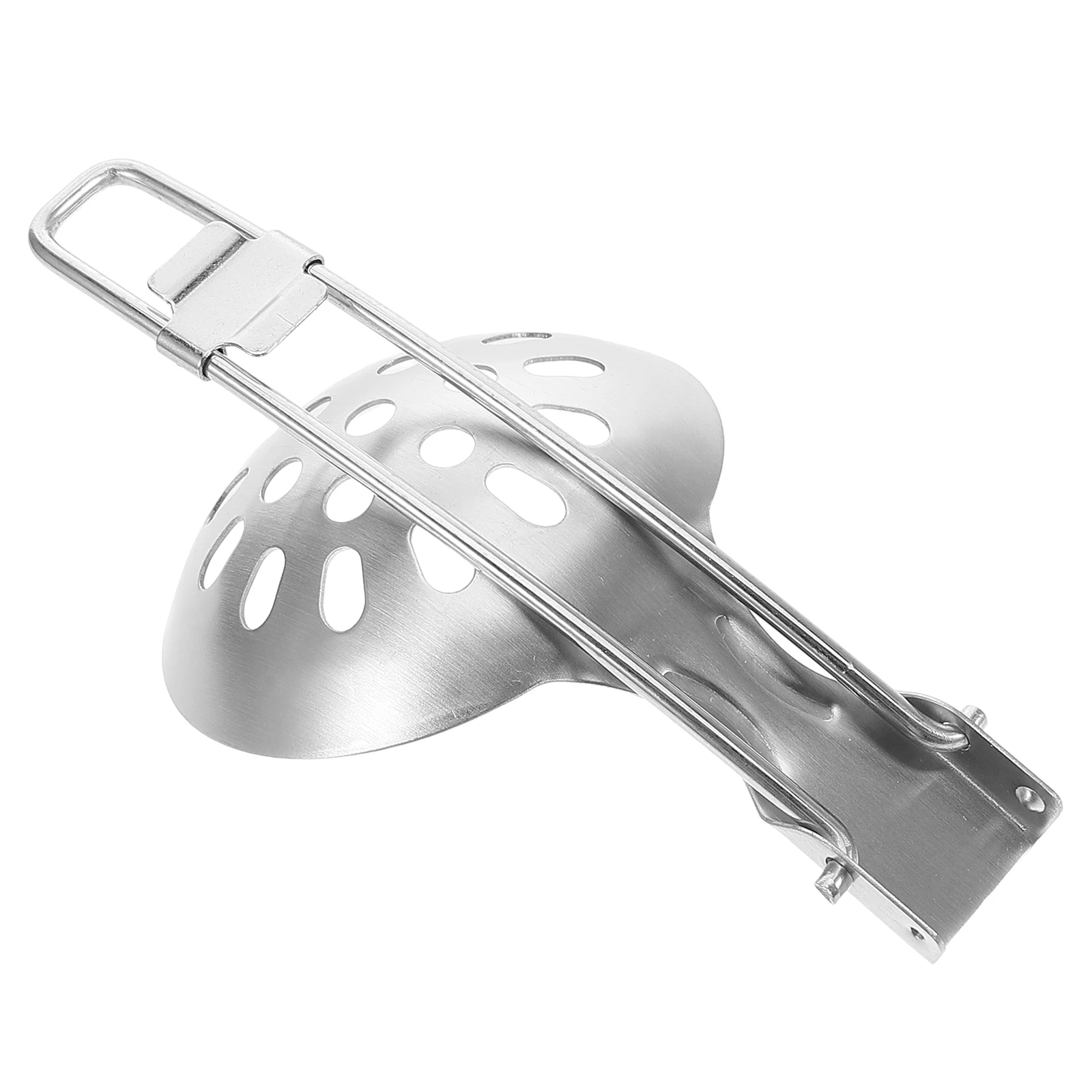 

Stainless Steel Folding Spoon Camping Outdoor Travel Kitchen Utensils Foldable Lightweight Durable Portable Cooking Tools