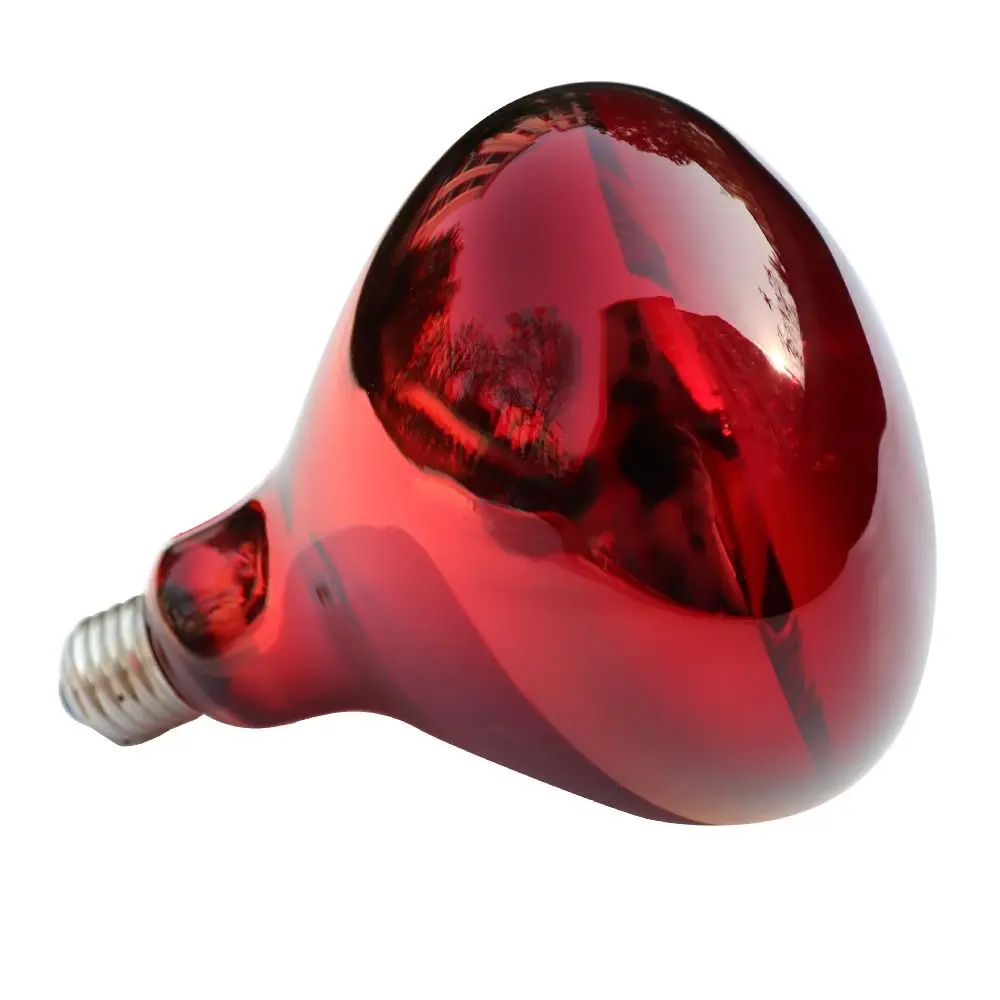 

1pc 2023 275W Infrared Heating Therapy Lamp Bulb GB Adjustable Physiotherapy Lamp 220V Pain Relief Infrared Light Bulb Body Care