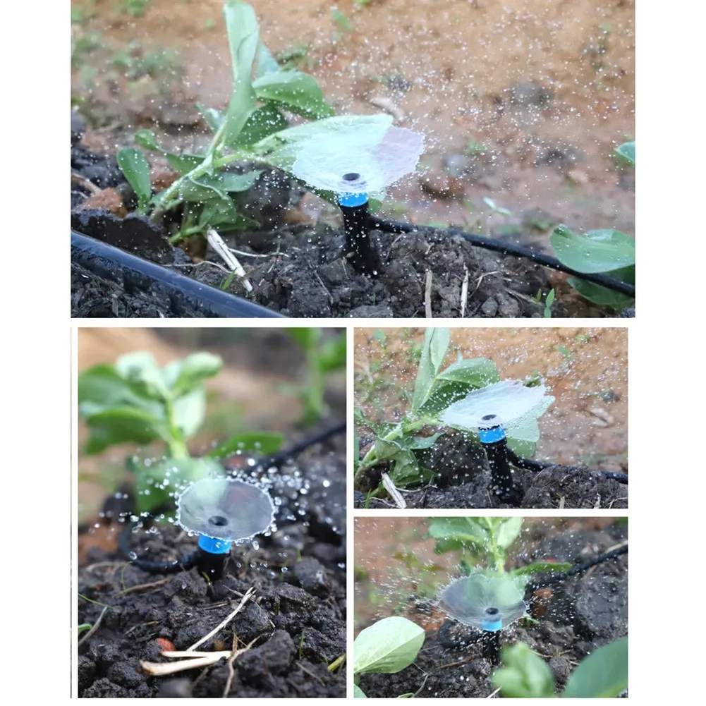 10pcs Low Temperature Resistant Drip Emitters for Year Round Garden Irrigation Systems Operating at 0 to 0.2MPa Pressure Range