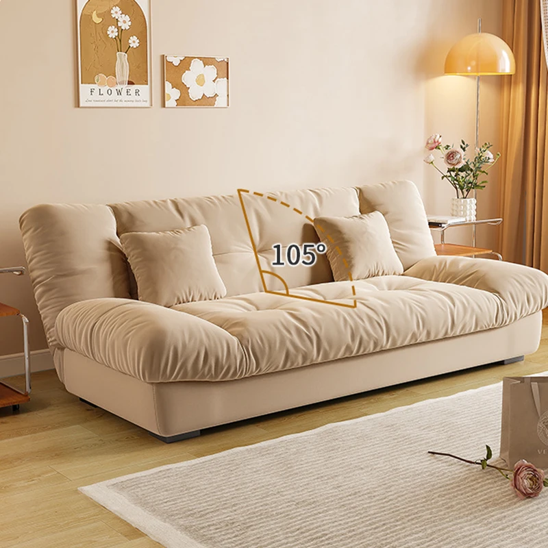 

Bed Box Flannelette for Livingroom Loft Sofa Hot Sale Popular Wooden Compression Sofa Bed