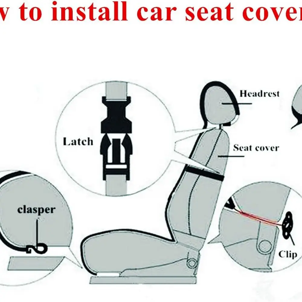 غطاء مقعد السيارة من جلد الغنم الأسترالي الأصلي للشتاء الدافئ، غطاء مقعد أمامي فاخر طويل من الصوف يناسب معظم السيارات أو الشاحنات أو الدفع الرباعي أو الشاحنات (Ca)