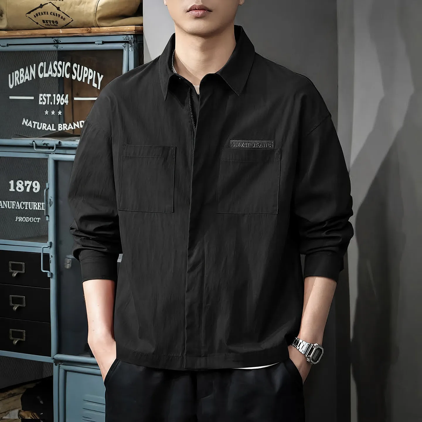 Thumbnail 3 - #13 Cheapest Mens Lightweight Shirt Jackets Deals You Can Get