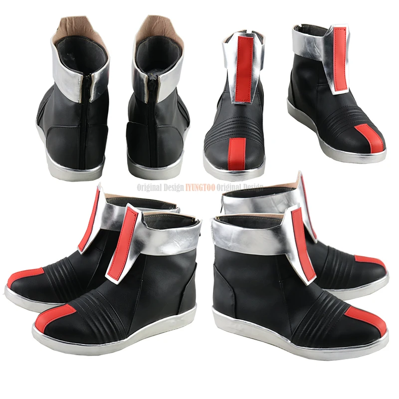 

Masked Rider Kamen Ride faiz Anime Characters Shoe Cosplay Shoes Boots Party Costume Prop