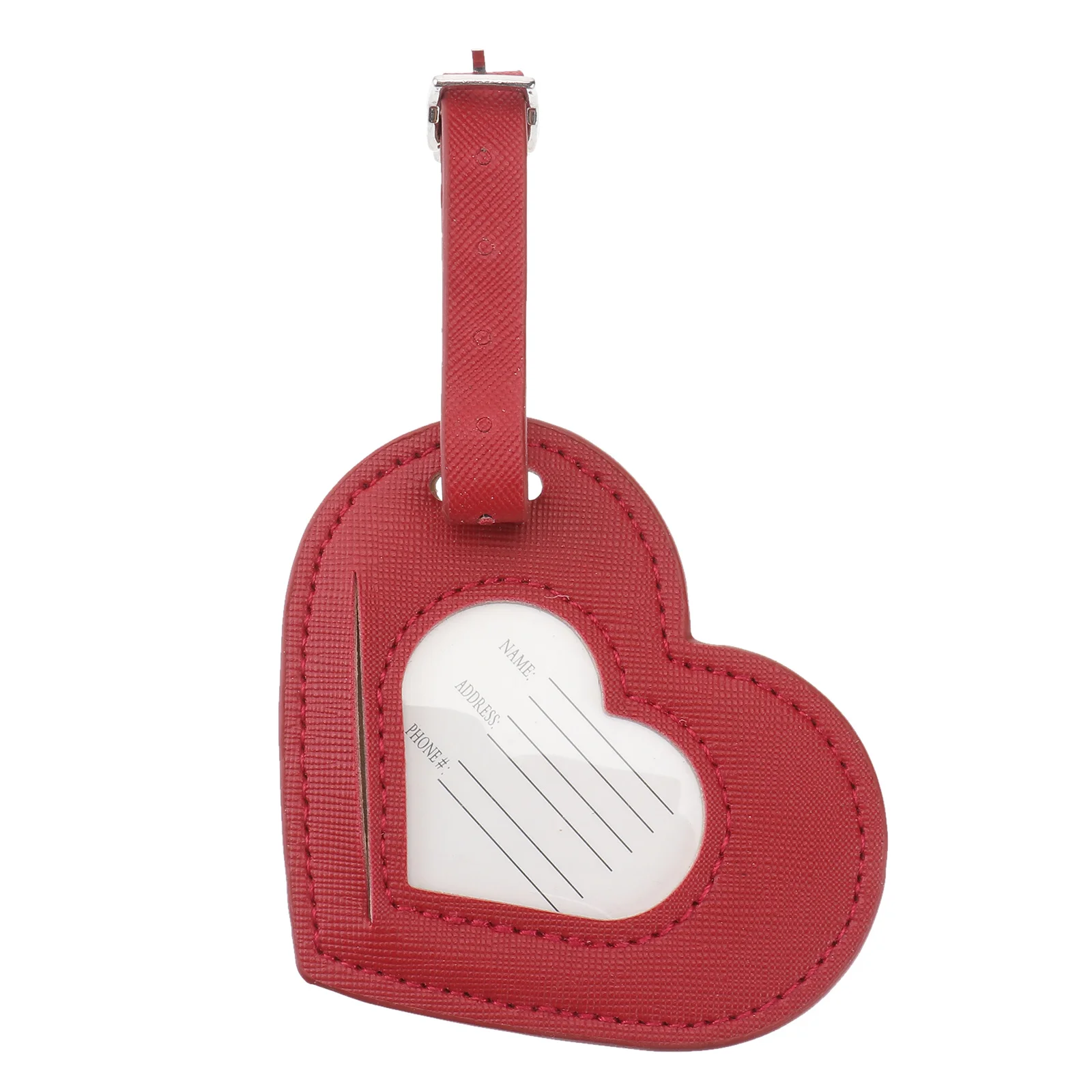 

Anti Theft Travel Bag Love Heart Luggage Tag Baggage Suitcase Toiletries Tags