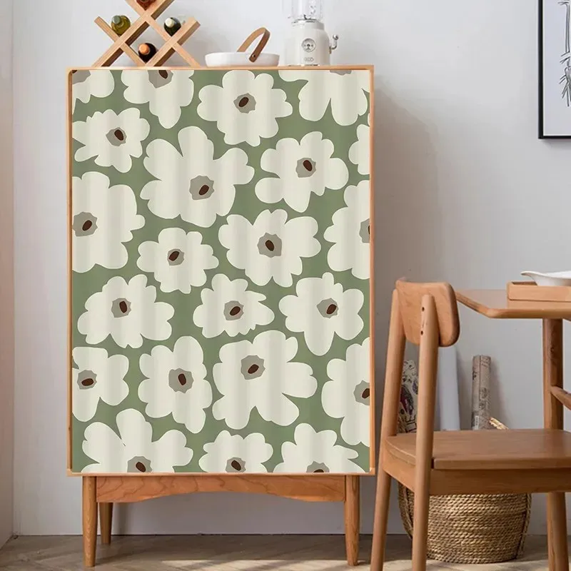 VIKAMA Short Cabinet Curtains - Kitchen Shelves, Wardrobe Dust-Proof And Light-Blocking Curtains - Home Decoration