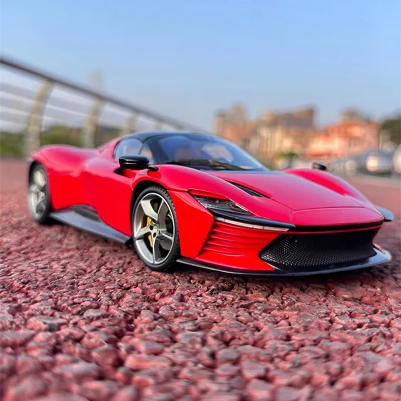 

1:32 SP3 Daytona Alloy Sports Car Model Diecasts Metal Racing Vehicles Car Model Sound Light Simulation Collection Kids Toy Gift