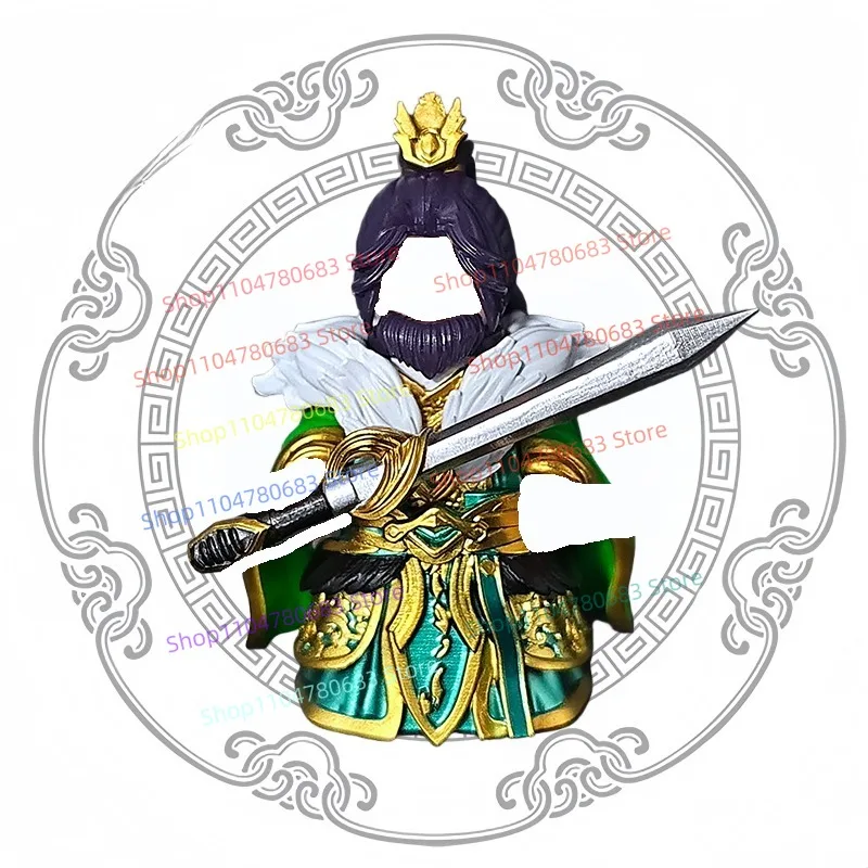 

MOC Building Blocks Mini Figure Three Kingdoms Series Sun Quan Armor Accessories Trendy Collectible Display Toy Gift