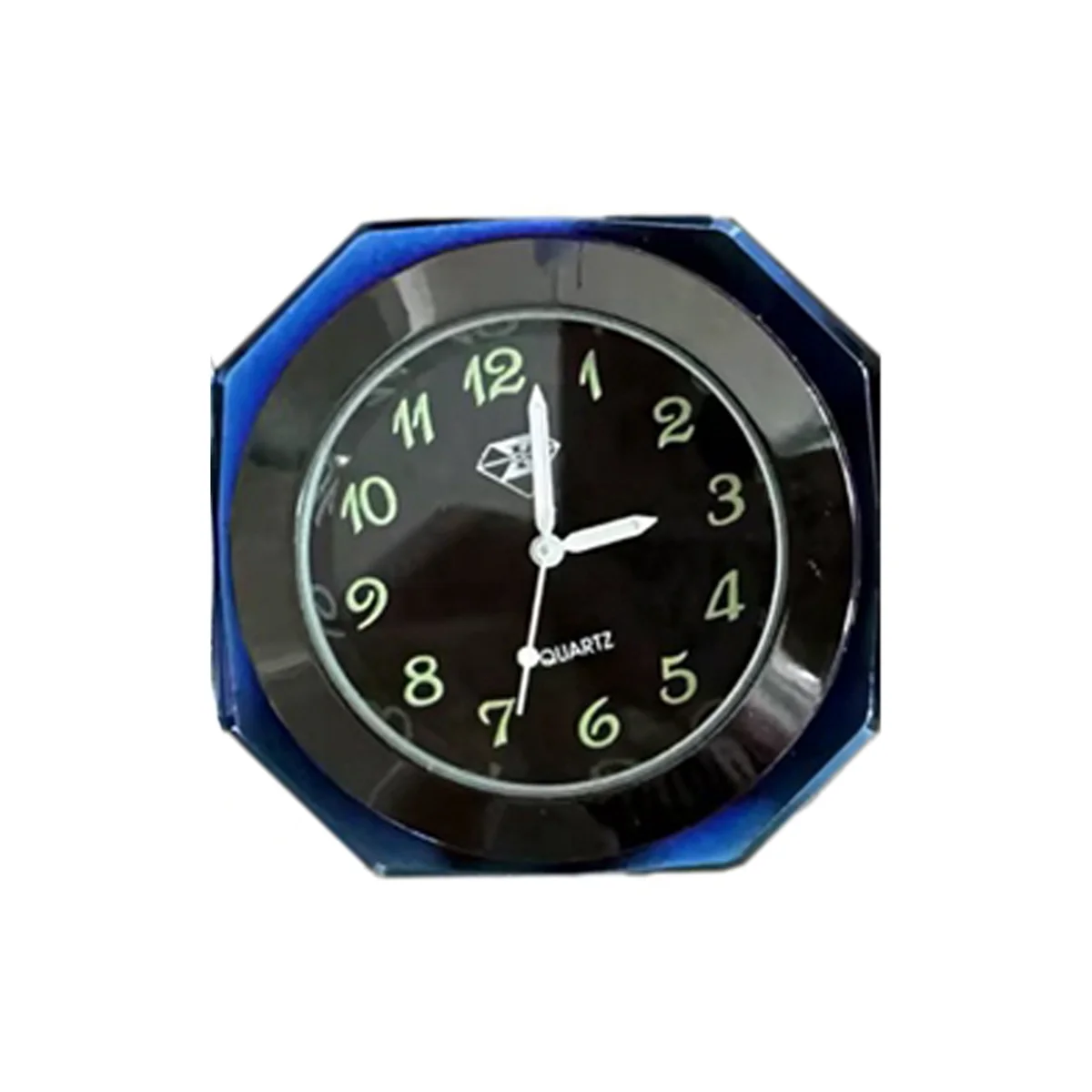 Motorcycle Clock Waterproof Mount Quartz Clock Watch Luminous Clock for 22-28mm Handlebar Styling Blue