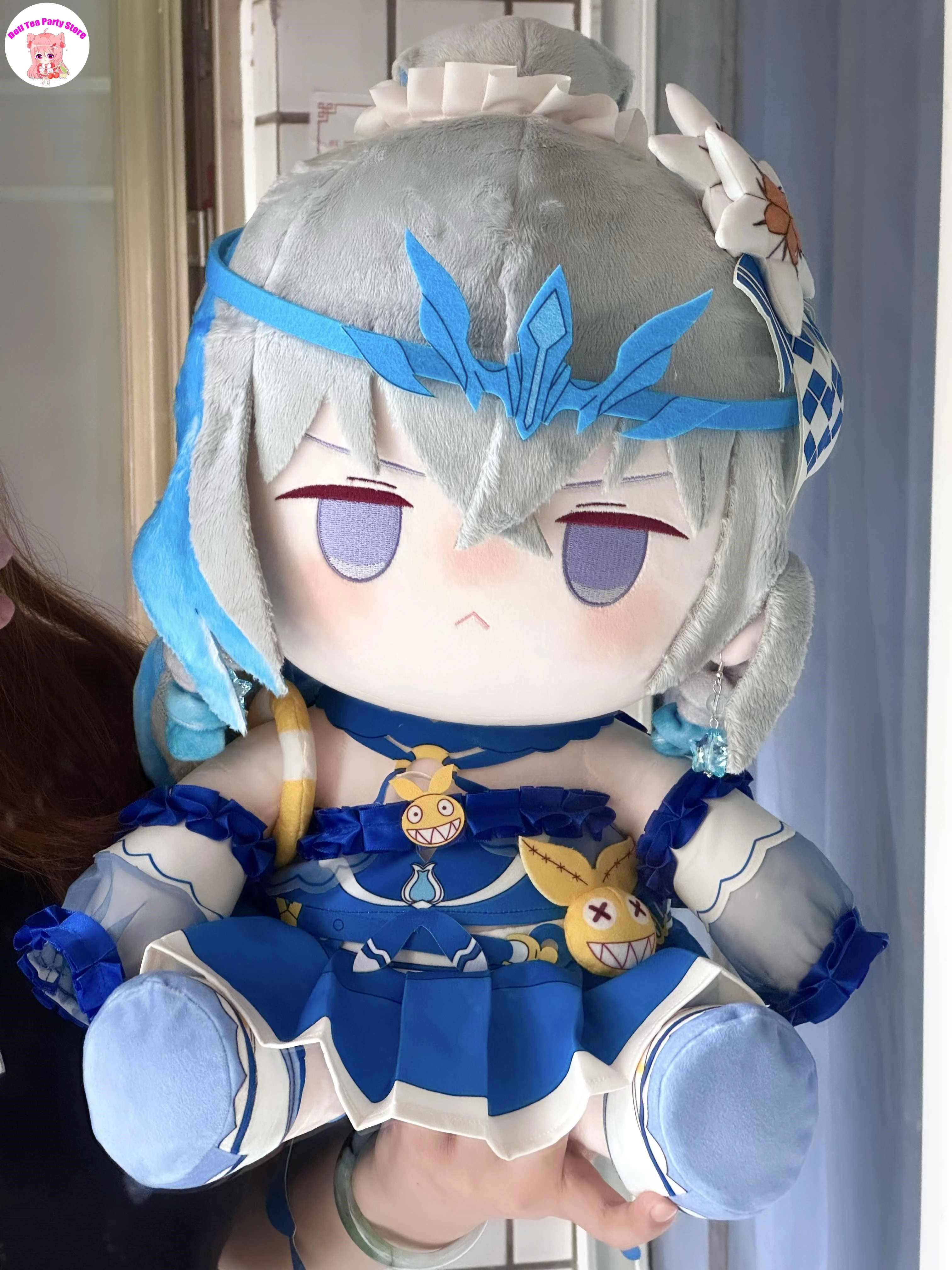 Anime Honkai Impact 3 Bronya Zaychik Zithouding Pluche Pop 40 Cm Dress Up Katoen Gevulde Plushie Kussen Speelgoed Gift