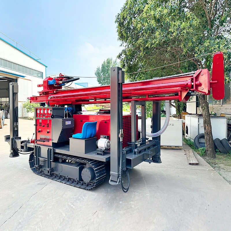 

Customized High-Efficiency 160-220M Crawler-Type Diesel Hydraulic Water Well Drilling Rig Portable Flexible Mobile