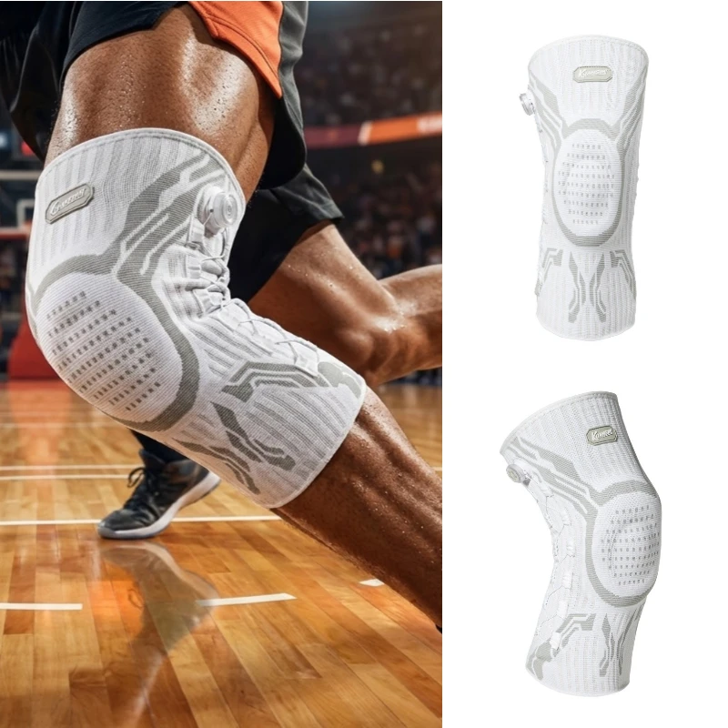 Professionelle Kniebandage, Patella-Unterstützung, Gelenkschmerzlinderung, Meniskus-Unterstützung, Kompressionsmanschette für Laufen, Basketball, Männer und Frauen