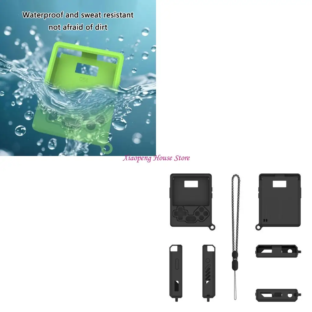 Console Case Silicone Cover Sleeve Waterproof Scratchproof Case Flexible Skin 77JC