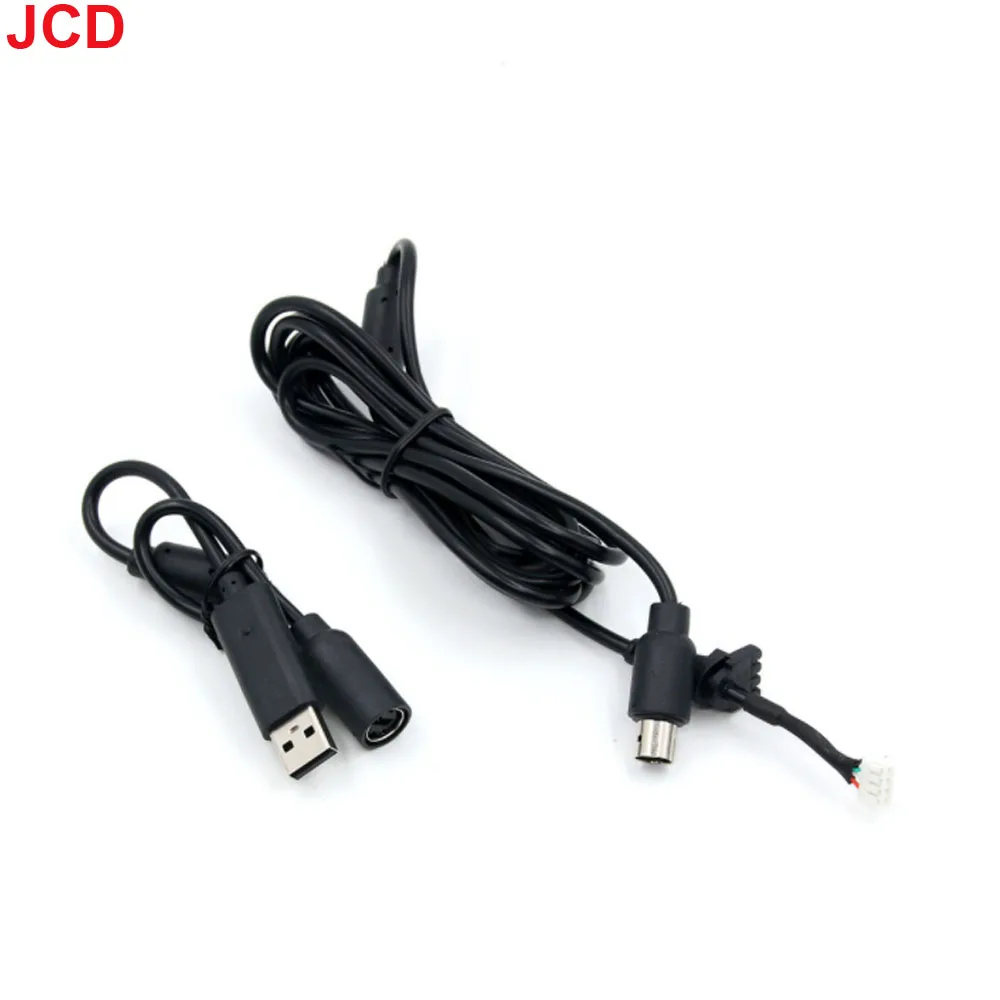 

JCD 1pcs High Quality USB 4 Pin For Cable Cord Cable +Breakaway Adapter Replacement For Xbox 360 Wired Controller Accessories