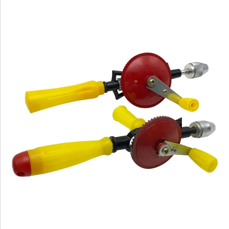 

Single Gear Hand Drill Hand Twist Drill, Household Carpenter Manual, Driller