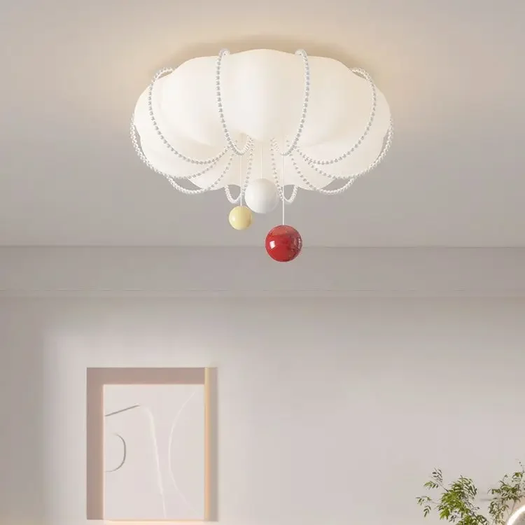 

Cloud Ceiling Lamp for Children's Room Nordic Creative Princess Nursery Lighting Design