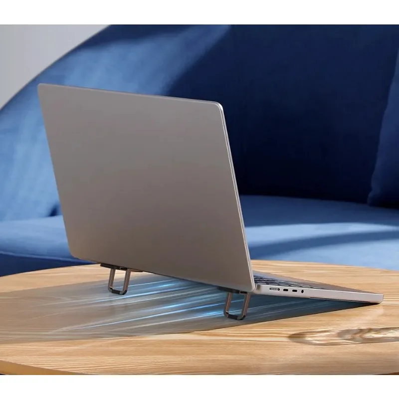 Laptop Stand For Computer Keyboard Holder Mini Portable Legs Laptop Stands For Macbook Huawei Xiaomi Notebook Aluminum Support