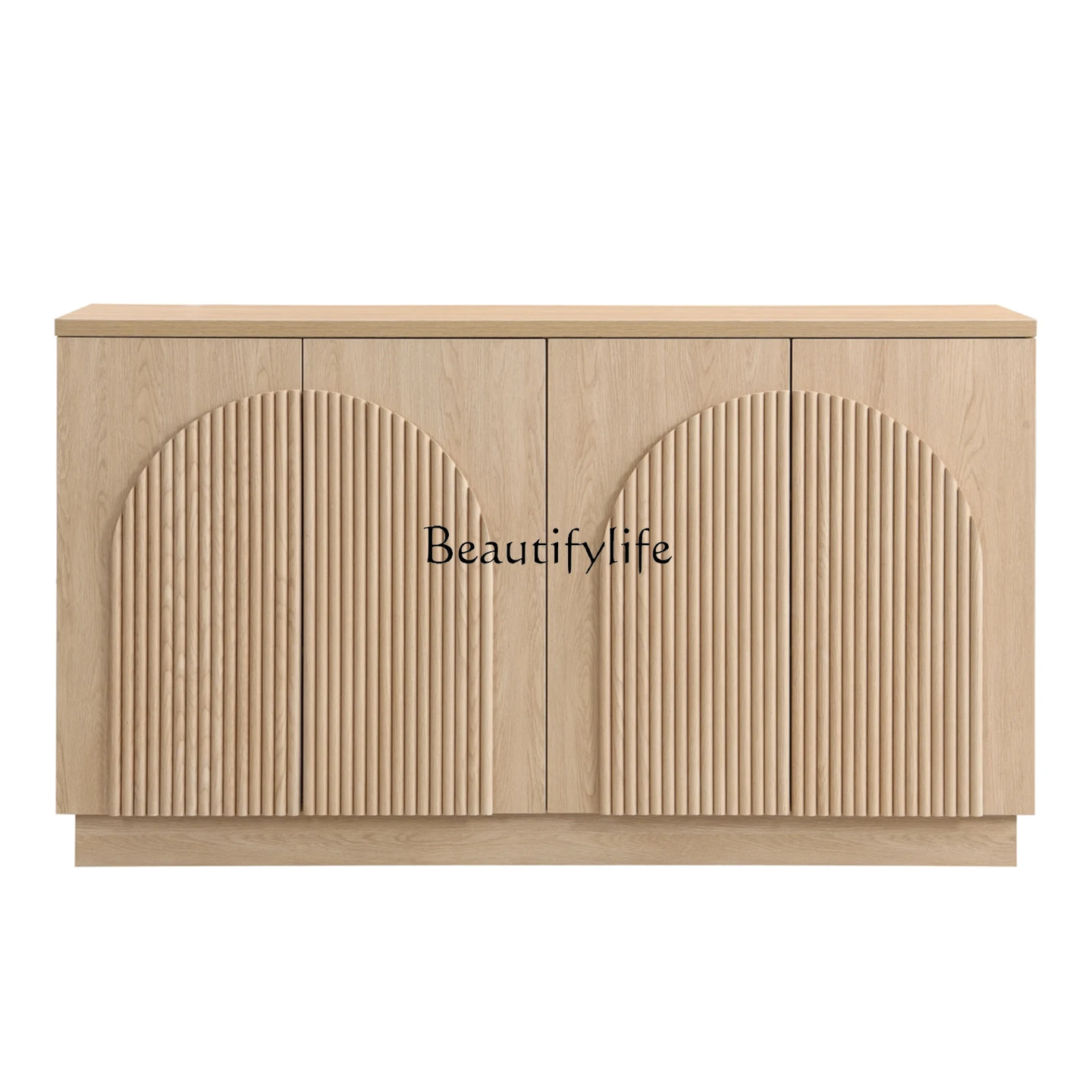 

French Retro Solid Wood Sideboard Storage Cabinet Tea Drawer Cabinet