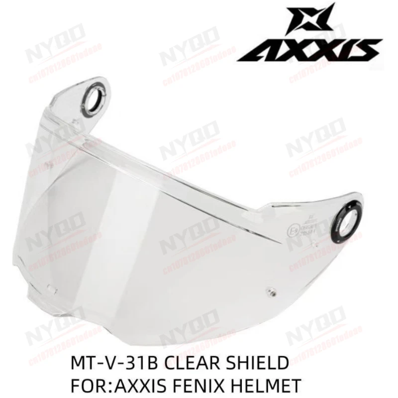 

Original AXXIS FENIX Helmet Visor MT-V-31B Quick Release Lens Replacement for AXXIS Helmet
