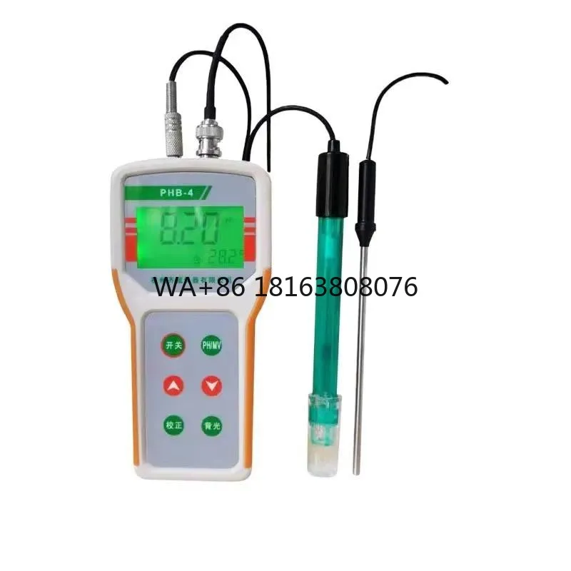 High Quality PHB-4 Portable Digital LCD pH Meter Microcomputer pH Tester