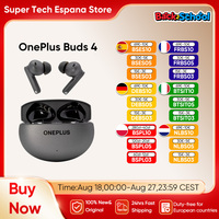 OnePlus Buds 4 Global Version True Wireless Bluetooth Headset 55dB Long Range AI Call Noise Active Reduction IP55 Waterproof