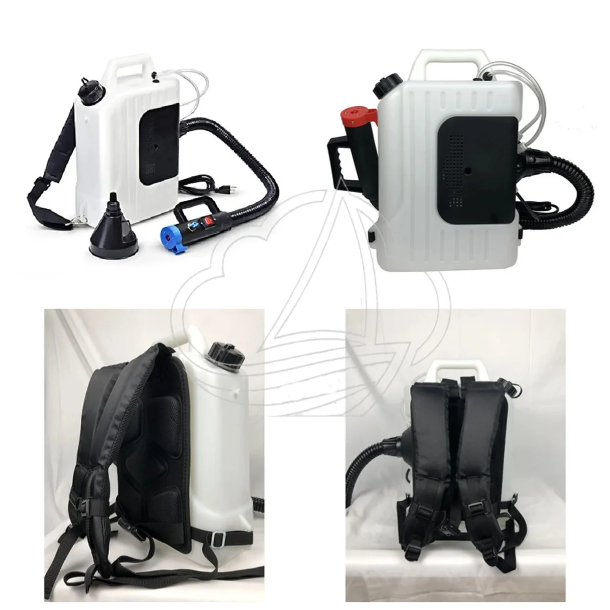 1400W Electric Backpack ULV Fogging Machine 10L, Cold Sprayer for Garden Pest Control and Mosquito Medicine Application