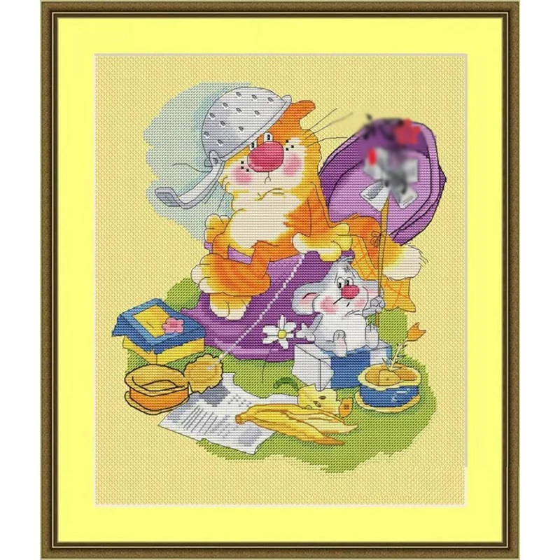 

ZZ9362 DIY Homefun набор для вышивки крестом посылка наборы для вышивки крестом новый узор НЕ НАпечатанный набор для вышивки крестом