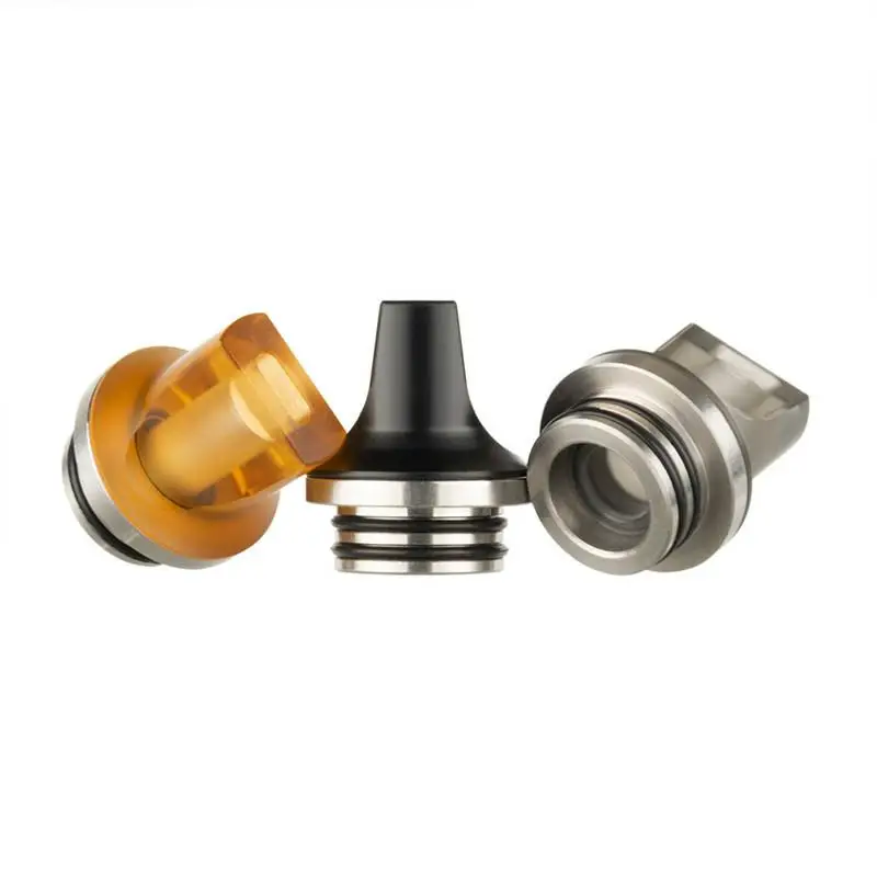 810 فم مسطح من الفولاذ المقاوم للصدأ الراتنج بالتنقيط نصائح ل zeus x rta Kylin Mini V2 RTA RDA البخاخة RTA RBA Blaze RTA الميت أرنب 3 RTA
