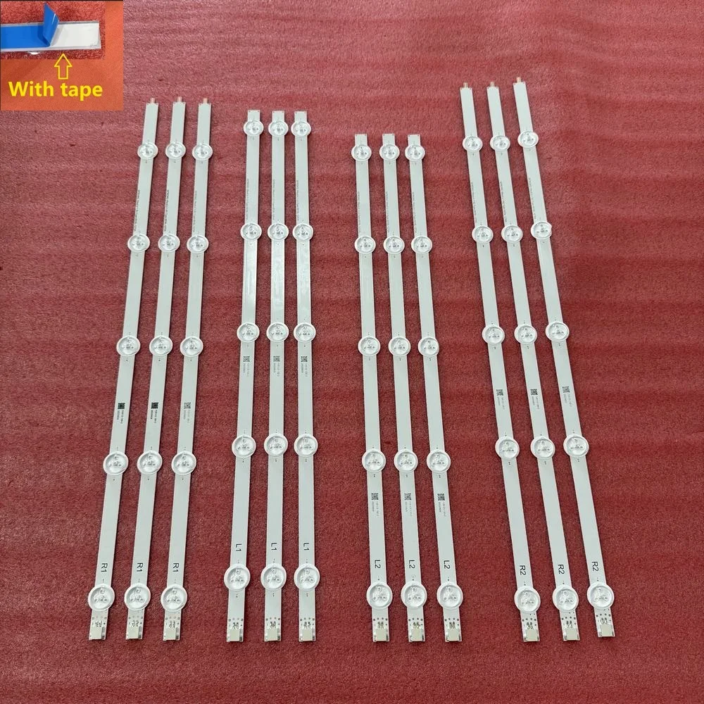 12 unids/set de tiras de retroiluminación LED para 50LA6130 50LN5420 50LN540S 50LA6230 50LA6200 6916L-1273A 1276A 1241A 1272A