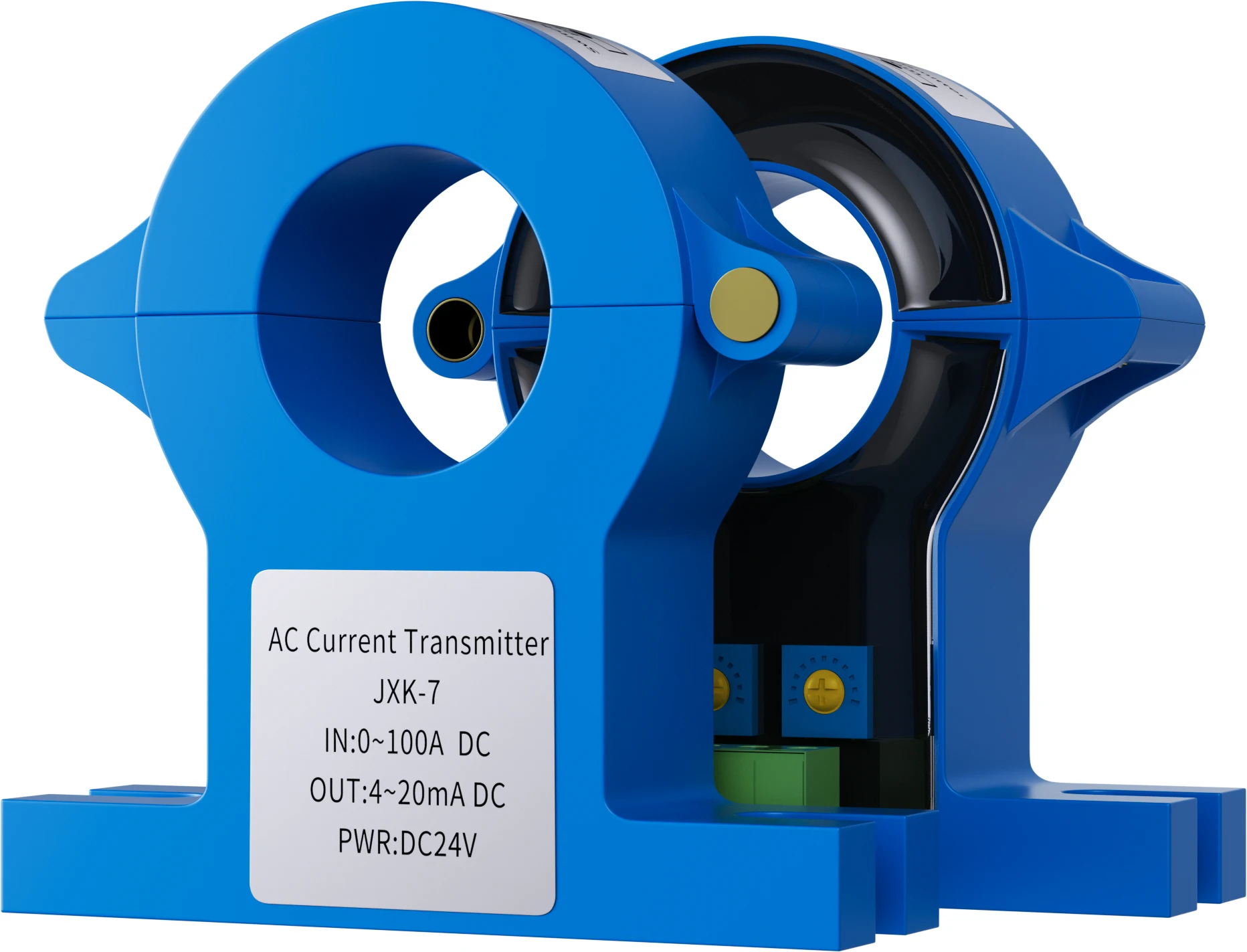 4-20mA RS485 0-10V 0-5V محول التيار JXK-7 قاعة الارسال الحالي 0-100A 0-200A 0-500A 0-600A التيار المتناوب تيار مستمر الاستشعار الحالي #4