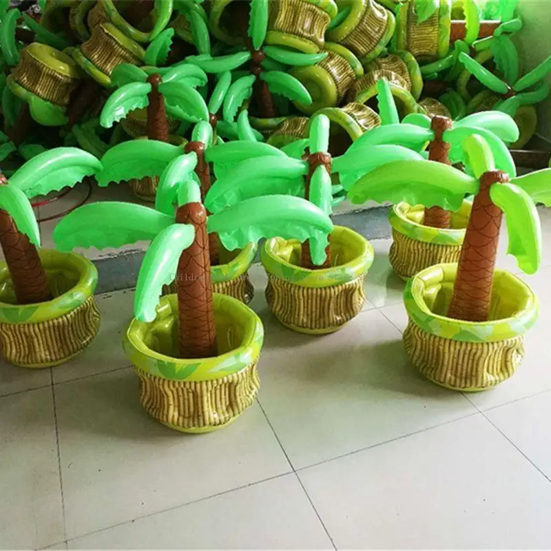 ของเล่นกลางแจ้งของเด็กพองตัวฉลาม/ ต้นมะพร้าวรูปทรง
