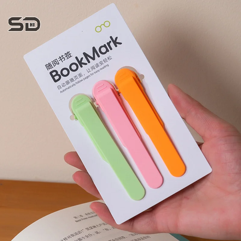 1/3/6pcs Smart Bookmark Silicone Book Mark Book Spare Parts Accessories Parts For Reading Lovers Bookmarks For Men Women